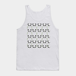 Cute Bear and Honey Pattern Tank Top