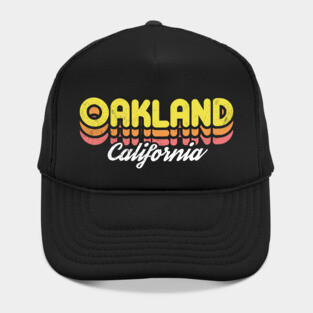 Retro Oakland California Hat