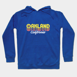 Retro Oakland California Hoodie