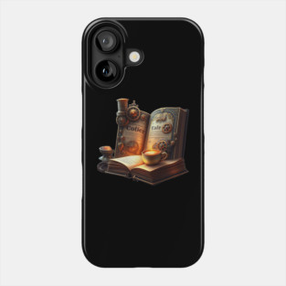 19th Century Novels  21st Century Coffee Phone Case