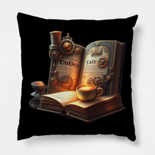 19th Century Novels  21st Century Coffee Pillow