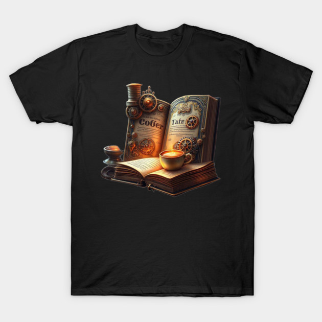 19th Century Novels  21st Century Coffee T-Shirt by SR8891