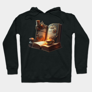 19th Century Novels  21st Century Coffee Hoodie