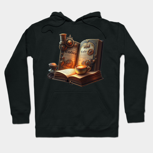 19th Century Novels  21st Century Coffee Hoodie by SR8891