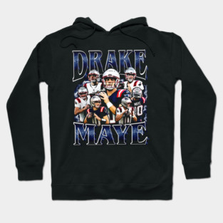 Drake Maye Style Bootleg Hoodie