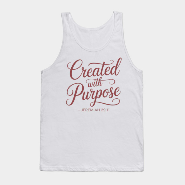Jeremiah 29:11 Christian Bible Verse Tank Top by Emmanuel's Store 4