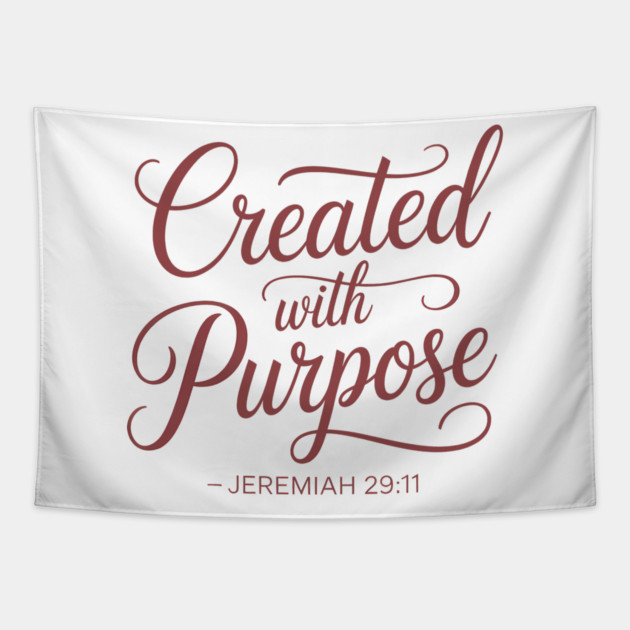 Jeremiah 29:11 Christian Bible Verse Tapestry by Emmanuel's Store 4