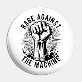 rage against the machine Pin