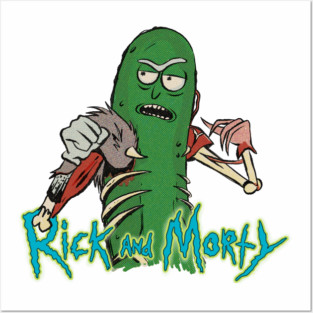 Pickle Rick Posters and Art