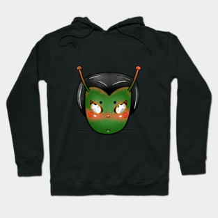 Alien Boy Head Hoodie