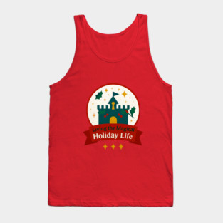 Living the Magical Holiday Life Snowglobe Tank Top
