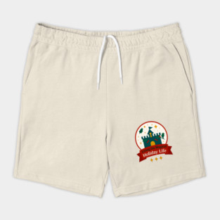 Living the Magical Holiday Life Snowglobe Shorts