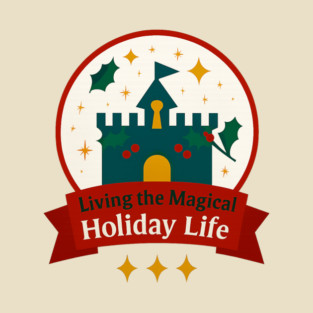 Living the Magical Holiday Life Snowglobe Crewneck Sweatshirt