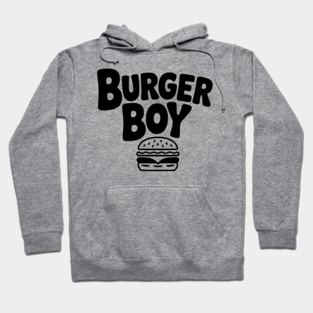 Burger Boy Hoodie by Frank Ring