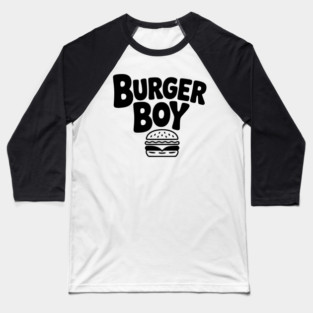 Burger Boy Baseball T-Shirt