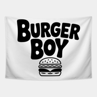 Burger Boy Tapestry