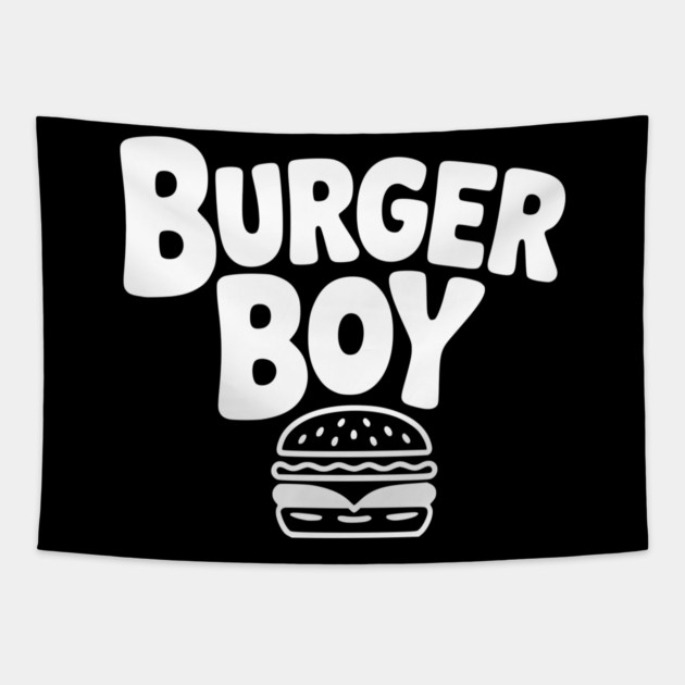 Burger Boy Tapestry by Frank Ring