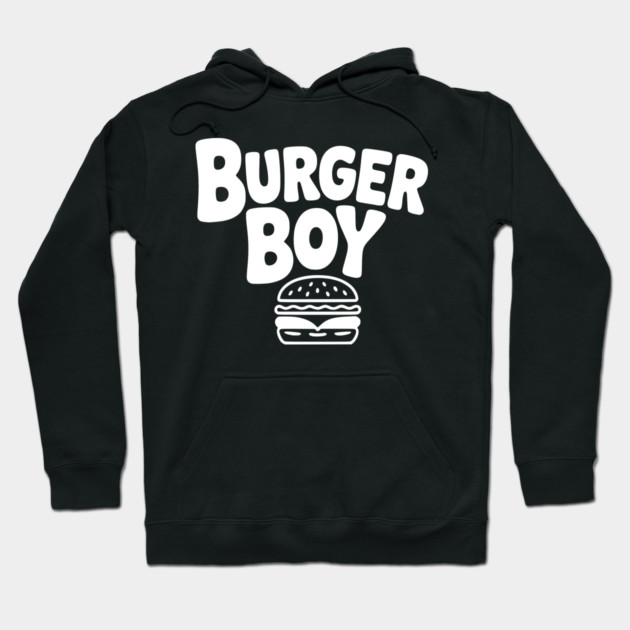 Burger Boy Hoodie by Frank Ring
