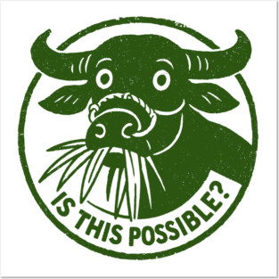 Funny curiosity Buffalo Shirt – Is This Possible Design Posters and Art