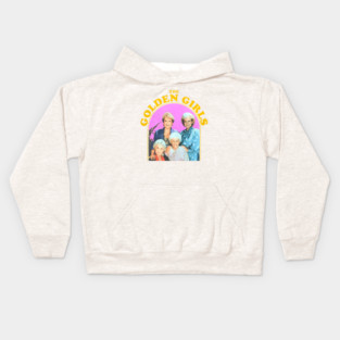 THE GOLDEN GIRLS - Classic TV Comedy Retro 80s 90s Nostalgia Fan Art Kids Hoodie