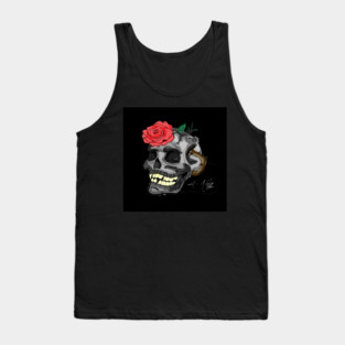 Gothic Skull Tank Top