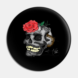 Gothic Skull Pin