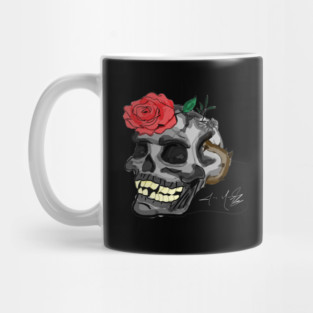 Gothic Skull Mug