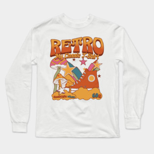 Classic, Retro, Nostalgia Vibes, 60s Long Sleeve T-Shirt