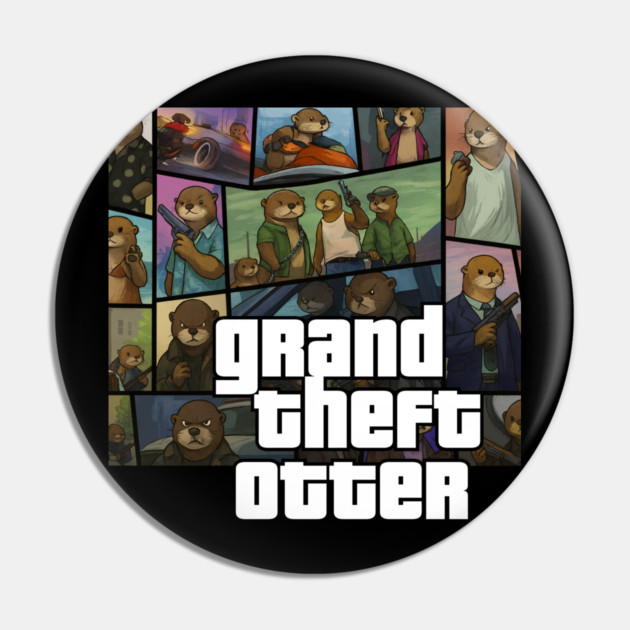 GT Otter Pin by Low Life Shirts