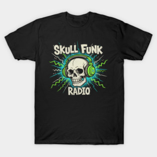 Jim Mahfood Skull Funk Art Tee – Funky Skull Illustration T-Shirt