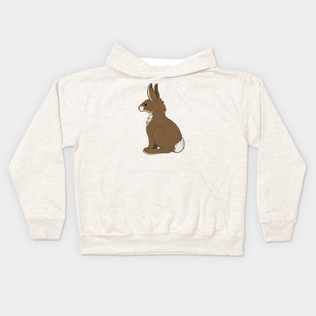 Rabbit Kids Hoodie by DeguArts