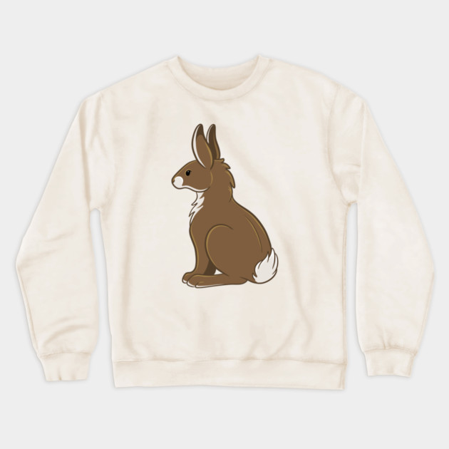 Rabbit Crewneck Sweatshirt by DeguArts