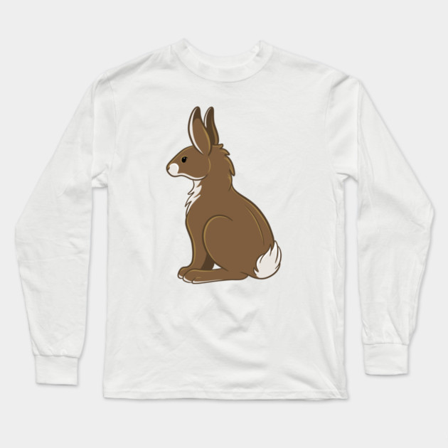 Rabbit Long Sleeve T-Shirt by DeguArts