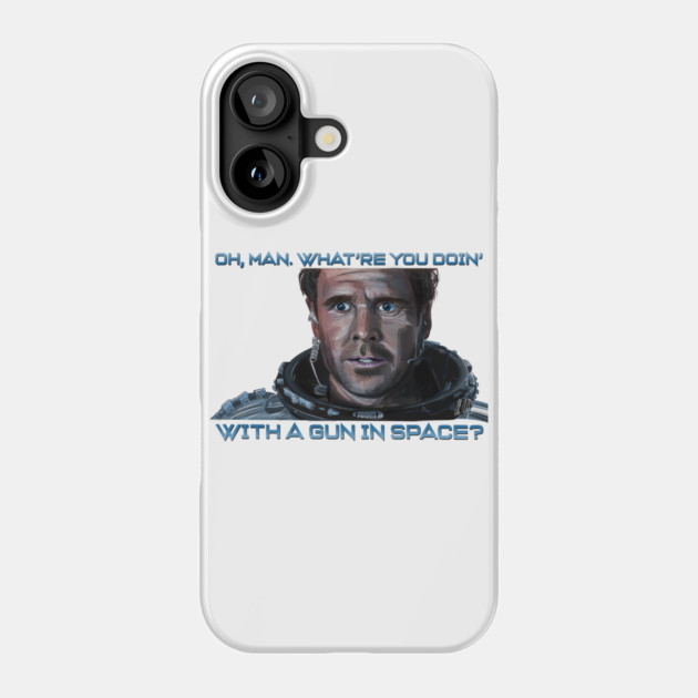 Armageddon: What're You Doin' With a Gun in Space? Phone Case by 51Deesigns