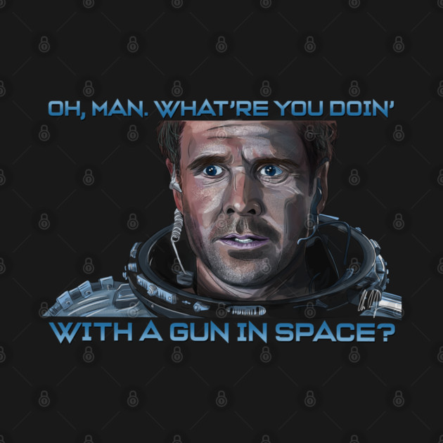 Armageddon: What're You Doin' With a Gun in Space? by 51Deesigns