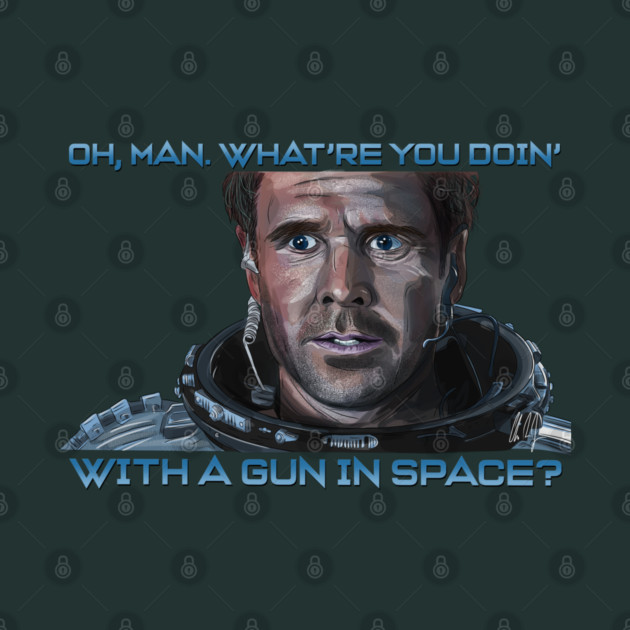 Armageddon: What're You Doin' With a Gun in Space? by 51Deesigns