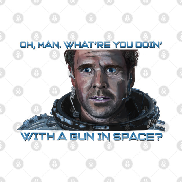 Armageddon: What're You Doin' With a Gun in Space? by 51Deesigns