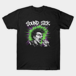 Jim Mahfood  – Sound Sick Graphic Art Tee T-Shirt