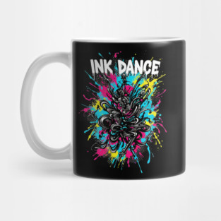 Jim Mahfood Ink Dance Art Tee – Comic & Graffiti Style Mug