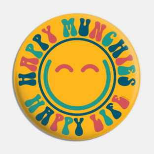 Happy Munchies Pin