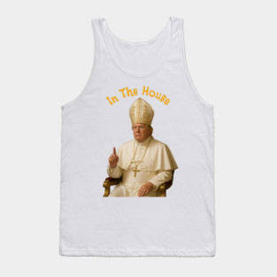 Trump as Pope Novelty Image from Truth Social Tank Top