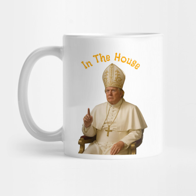 Trump as Pope Novelty Image from Truth Social by Art2Wear