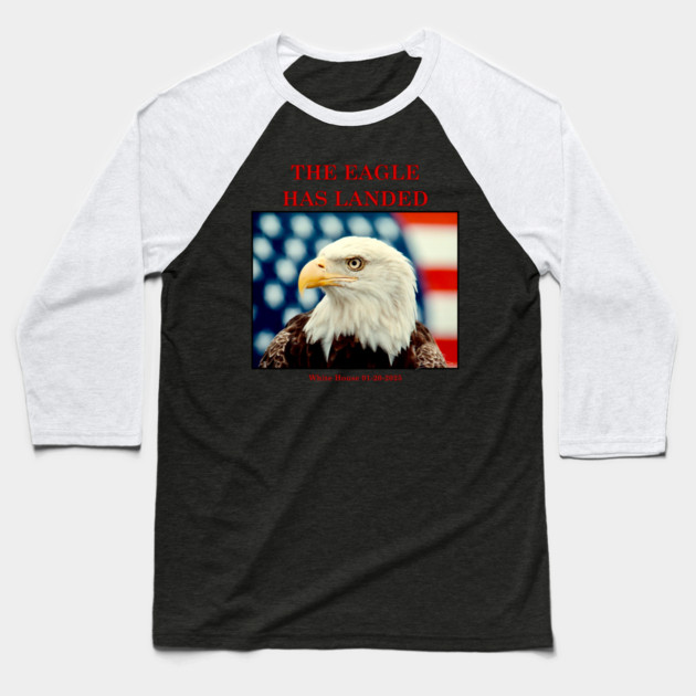 The Eagle Has Landed Inauguration Commemorative Baseball T-Shirt by Art2Wear