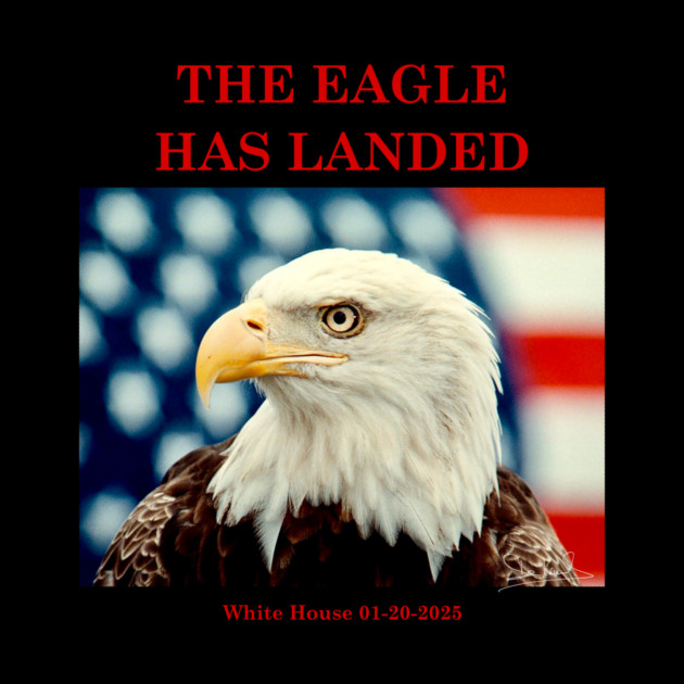 The Eagle Has Landed Inauguration Commemorative by Art2Wear