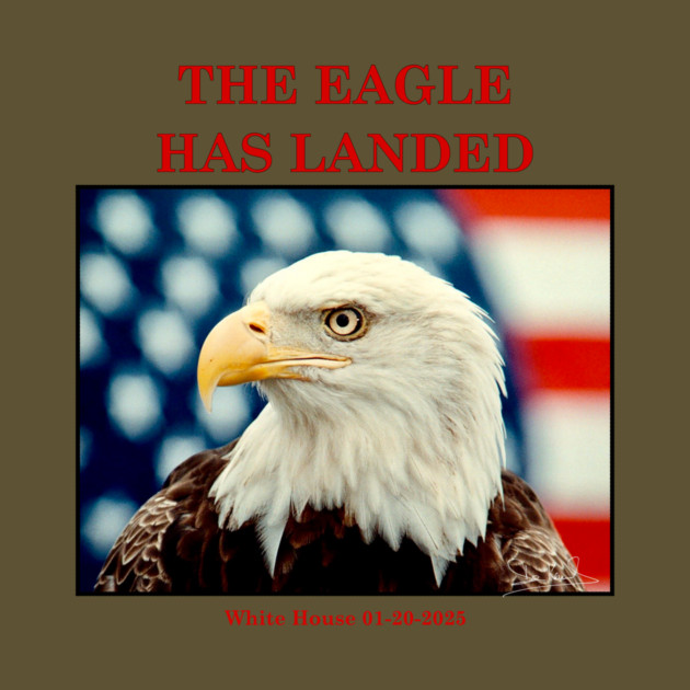 The Eagle Has Landed Inauguration Commemorative by Art2Wear