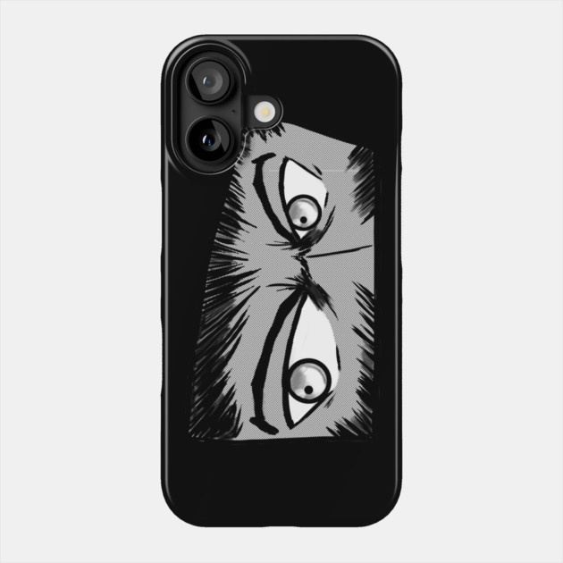 LOOKING AT YOU Phone Case by droidmonkey