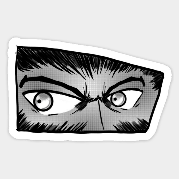 LOOKING AT YOU Magnet by droidmonkey