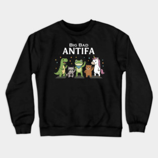 Big Bad ANTIFA Crewneck Sweatshirt