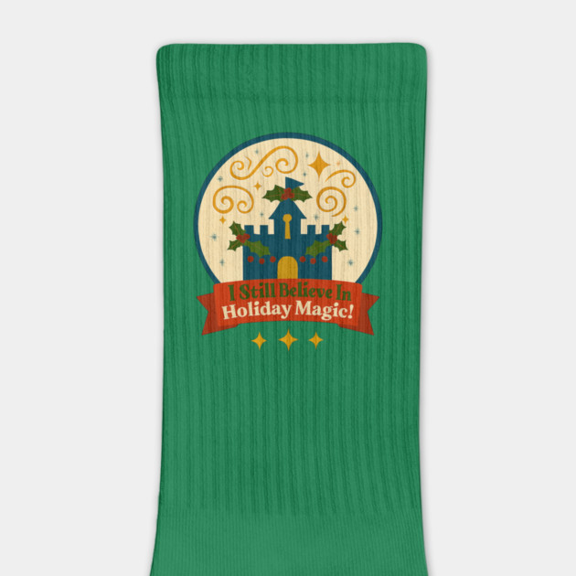 I Still Believe in Holiday Magic Snowglobe by Disney For Seniors