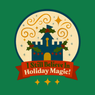 I Still Believe in Holiday Magic Snowglobe Mug